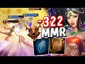 I watched a 322 mmr smite player i did not expect this