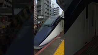 特急 スカイライナー50号（京成電鉄2代目AE形電車）東京都荒川区の町屋駅を通過。KEISEI RAILWAY SKYLINER Machiya Station Tokyo JAPAN TRAIN