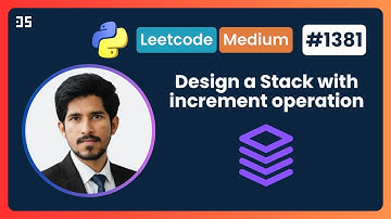 Design a Stack With Increment Operation | Leetcode - 1381 | Python