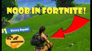 NOOB IN FORTNITE!! (forknife)