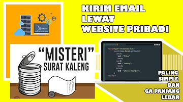 Tutorial membuat Source code Mengirim email lewat domain website pribadi dengan php codeigniter