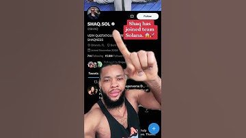 Shaq has joined team Sol. #solana #solananft #shorts