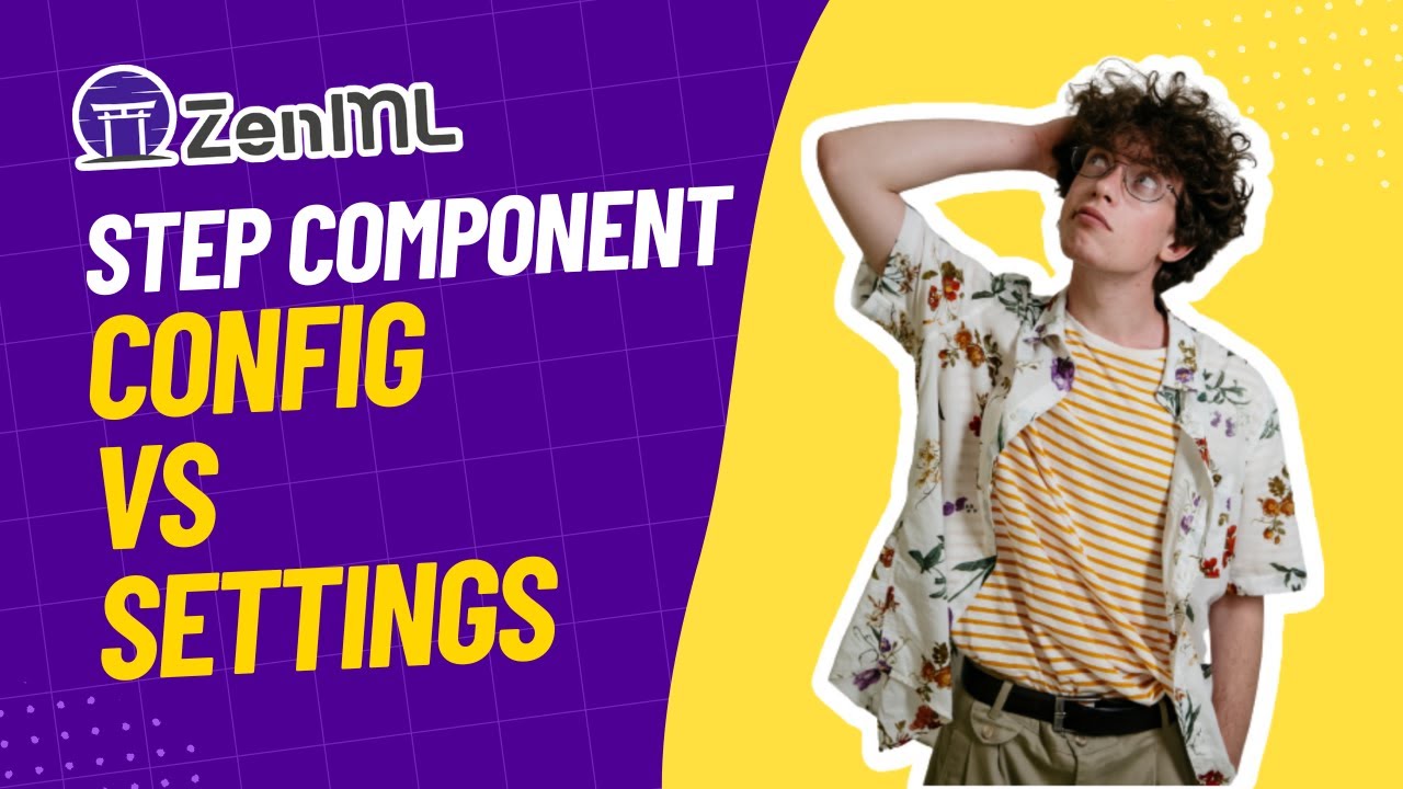 Stack Component Config vs Settings in ZenML - YouTube