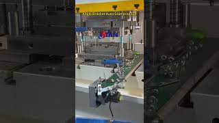 Yanman Angle Bracket Automatic Progressive Stamping Die #cabinethinge #manufacturing #doorhinge