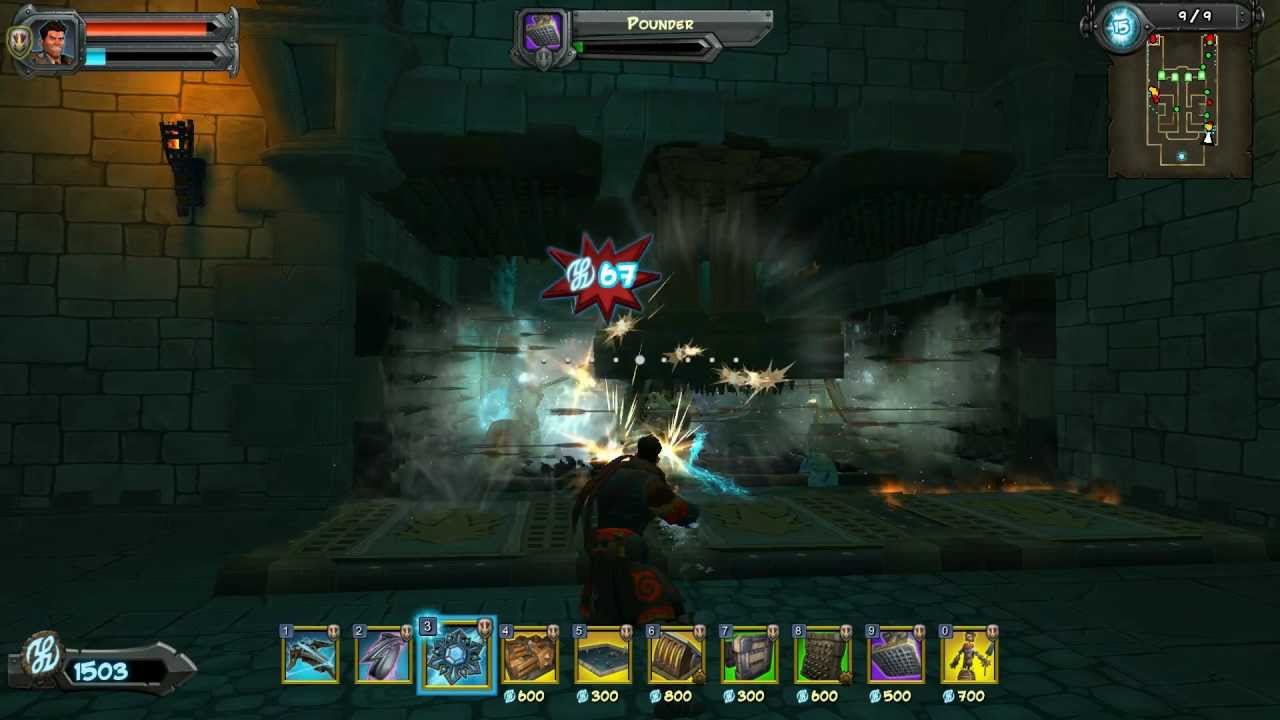 Orcs Must Die! 2 Classic - #1 Twin Halls - 5 Skulls Nightmare - Warmage ...