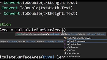 CS111 Function Calculating Surface Area and Volume for a Rectangular Prism