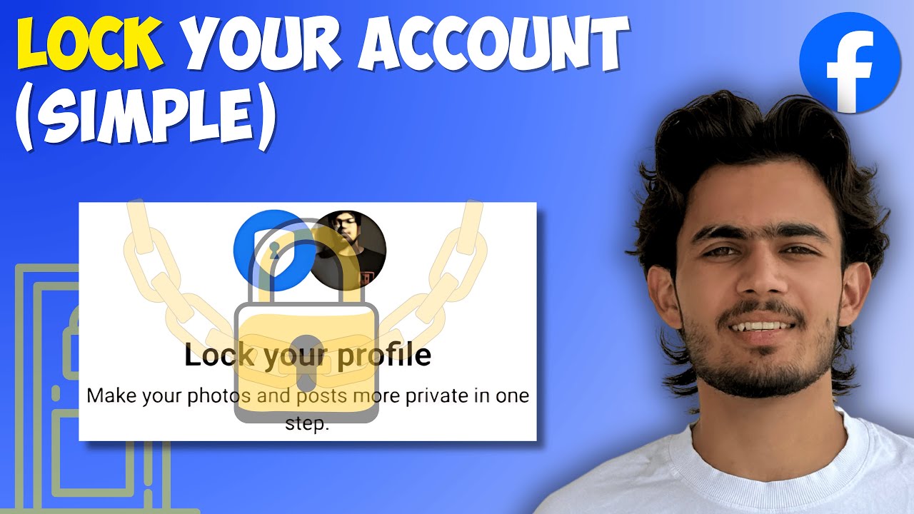 Facebook Lock Screen How to Lock Your Facebook Profile - YouTube