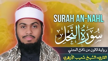 سورة النحل  برواية قالون عن نافع المدني بصوت القاريء الشيخ شعيب محمد الأزهري Surat An-Nahl