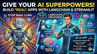 Build a Full-Stack AI App in 15 Minutes (LangChain + Streamlit) 🍔