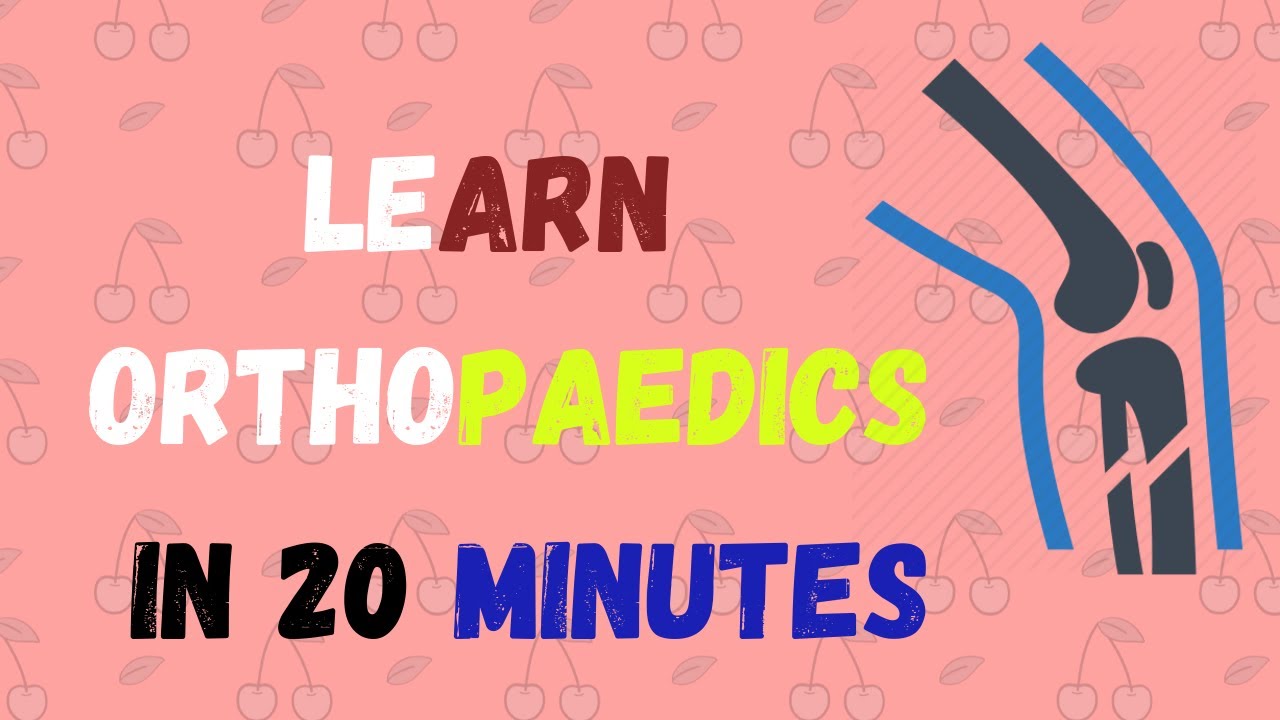 Ortho Revision Part 1 | Dr. Himanshu Gupta | Neet pg Rank 62