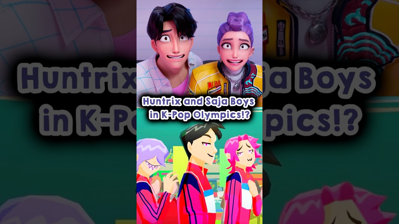 Huntrix and Saja Boys DELETED Scene!?😱 #kpopdemonhunters #netflix #shorts