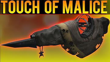 How To Get "Touch Of Malice" Exotic Scout Rifle - Destiny The Taken King