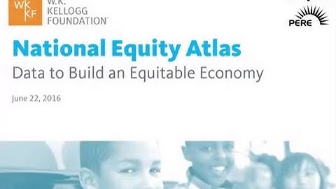Introducing the National Equity Atlas Data and Policy Tool