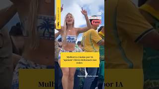 AI-generated women support Flávio Bolsonaro on social media
