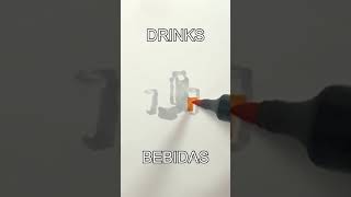 Learn Spanish aprenda Ingls Drinks  Las Bebidas