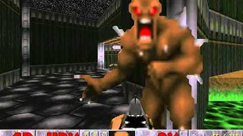 Doom: Hangar (E1M1) - UV-Max in 0:29 by Jonathan Rimmer