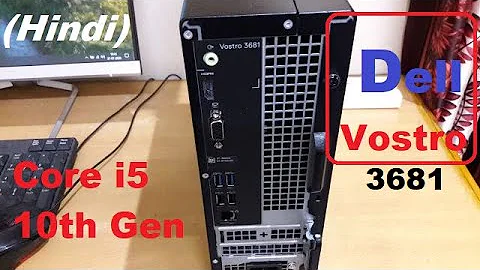 Desempacando Dell Vostro 3681: Potencia en un Diseño Compacto