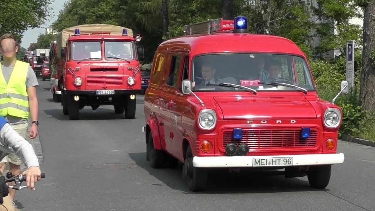 Umzug & Fahrzeugkorso anlässlich 125 Jahre Freiwillige Feuerwehr Dresden-Niedersedlitz