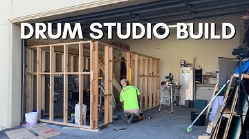 Drum Studio Build on a Budget