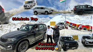 FORTUNER ko Bachana Padha SCORPIO N Se In Heavy SNOWFALL😨 | Fortuner Damage Ho Jati | Ep 3