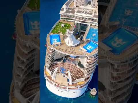 Wideo: Wnętrza statku wycieczkowego Allure of the Seas