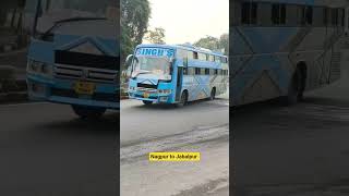 Nagpur to Jabalpur 1579 #shortfeeds #travel #driver #coach #viral #ytshorts #shorts #travelblog #bus