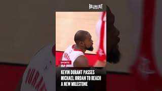 Kevin Durant passes Michael Jordan to reach a new milestone