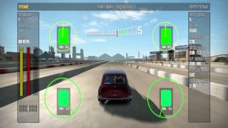 NFS Shift 2 Unleashed Mini Cooper s 300hp 281 km/h in Standing Mile [HD]