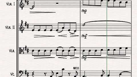 Beautiful Day for String Quartet