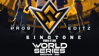 #RINGTONE | FFWS WORLD SERIES RINGTONE || LINK IN DESCRIPTION 👇🏻⬇️⬇️ DOWNLOAD NOW || ANDREW RINGTONE