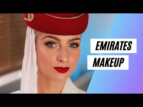 The Famous EMIRATES CABIN CREW Makeup Look
