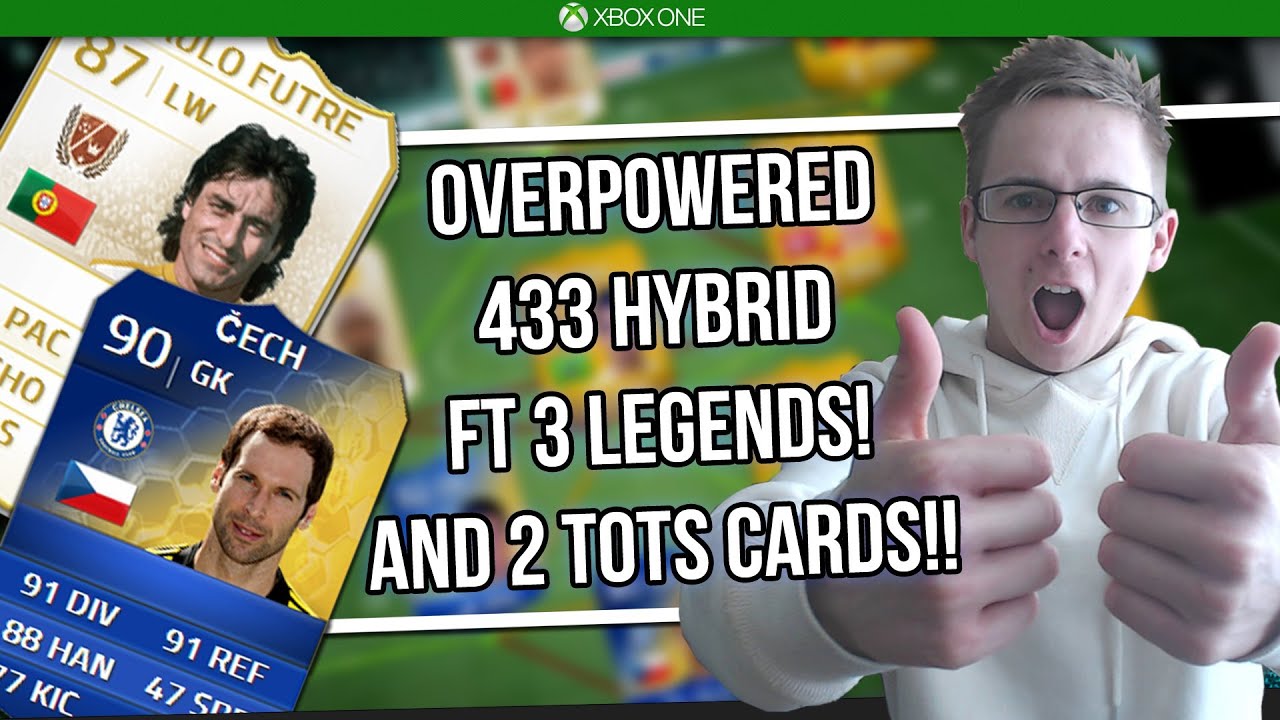OVERPOWERED LEGEND AND TOTS HYBRID!! BEST LW ON THE GAME - FIFA 14 ULTIMATE TEAM
