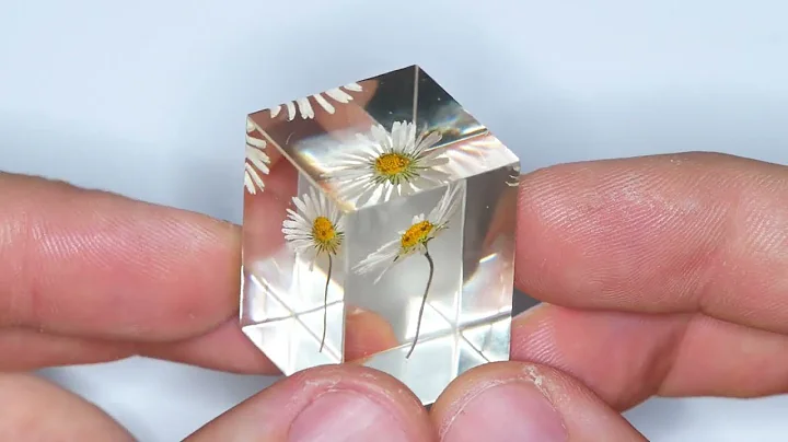 A new way for flowers in Epoxy Resin 🌼