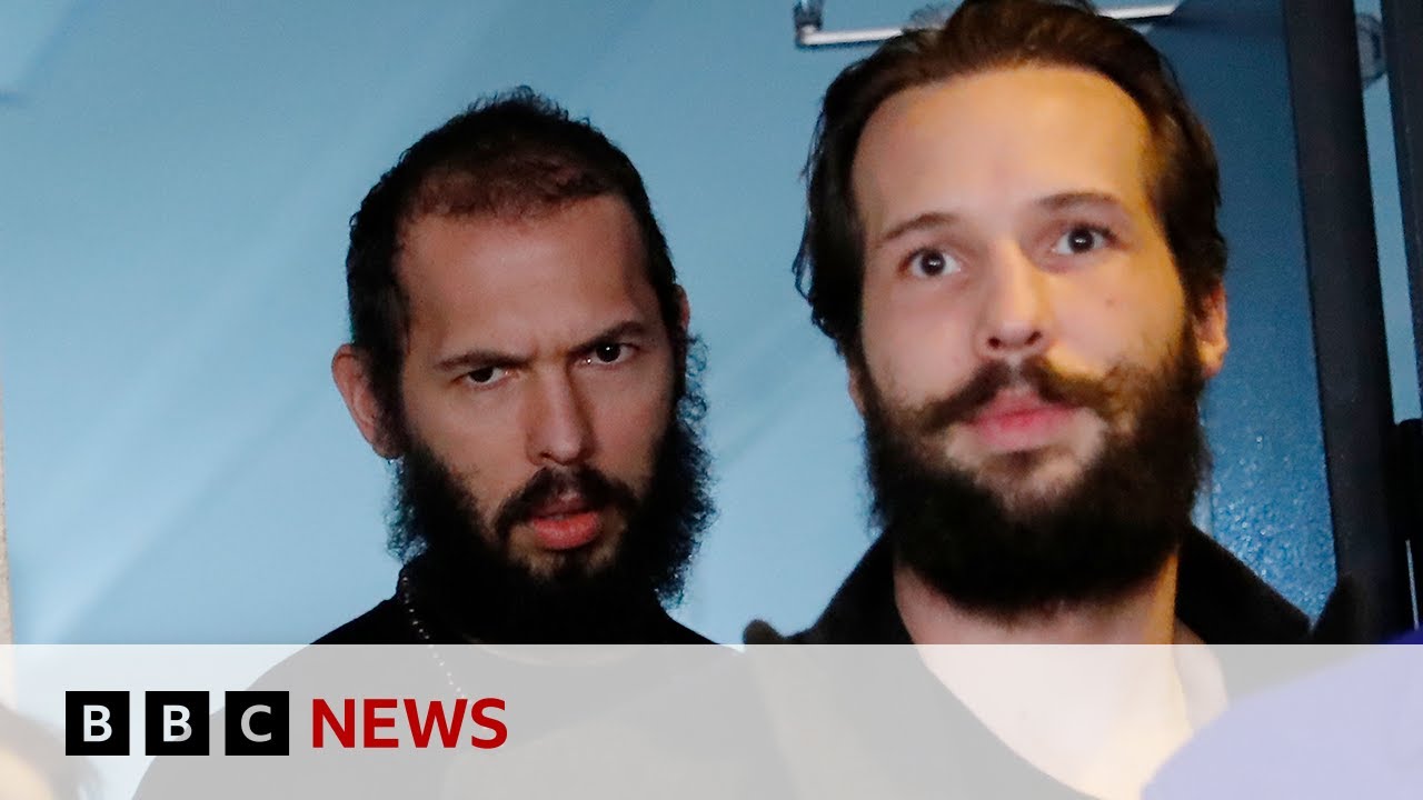 ⁣Andrew Tate and Tristan Tate moved to house arrest – BBC News