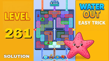 Water Out Puzzle Level 261 – Easy Solutions