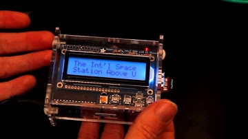 ISS Above - and the 16x2 LCD