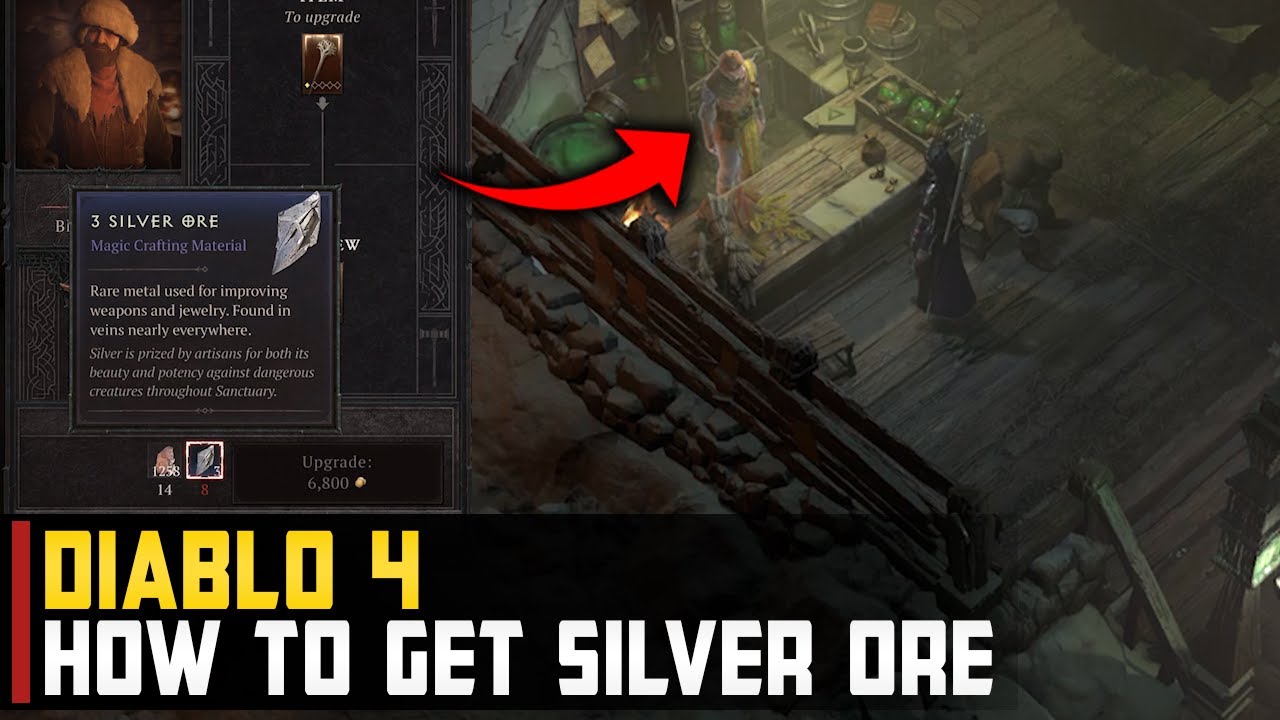 Where to get Silver Ore Fast | Diablo 4 