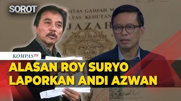Blak-blakan! Roy Suryo Ungkap Alasan Laporkan Andi Azwan ke Polda Metro terkait Ijazah Jokowi