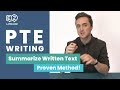 PTE Writing: Summarize Written Text | Learn The Proven Method!