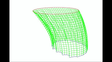 Fish cage simulation done by Code_Aster