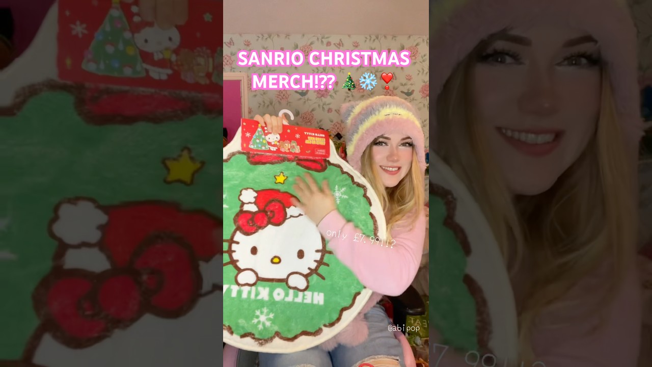 What item is your favourite?! 🎄🤭❄️💗  #miniso #sanrio #christmas #kawaii #hellokitty