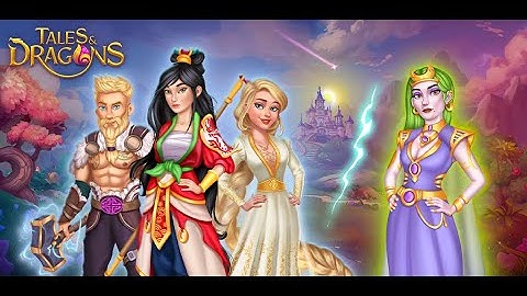 Tales & Dragons: New Merge Puzzle Game | Fairy Tale Heroes & Dragons| Merge Games