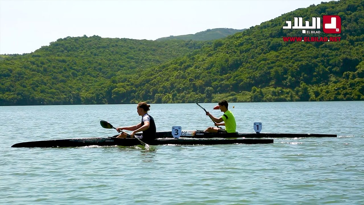 جيجل   انطلاق البطولة الوطنية للكانوي كاياك بسد كيسير