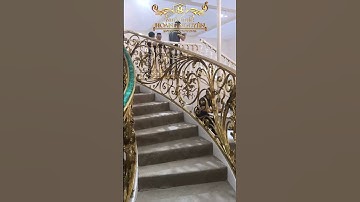 Cầu thang nhôm đúc đẳng cấp - sang trọng - tinh tế #nhomduchoangnguyen #cầuthangnhômđúc  #xaynha