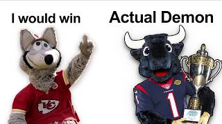 Ranking NFL Mascots I Could beat in a Fight