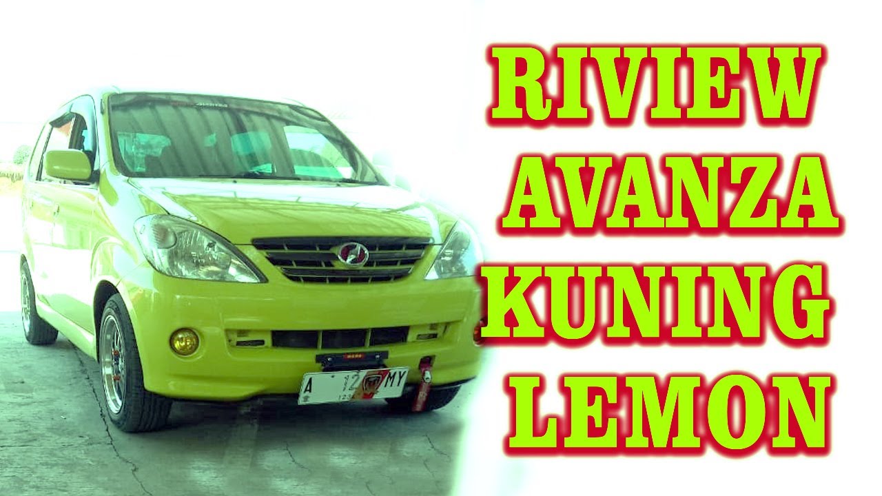 Avanza Kuning Metalik: Lebih dari Sekadar Warna, Sebuah Pernyataan Gaya