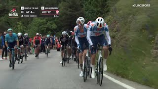 Résumé Étape 17 Giro 2024 - Coup de Force des DSM de Romain Bardet // Cyclisme