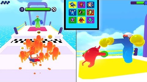 Join Blob Clash 3D Gameplay || All Levels 1-10 [ Android & iOS ]