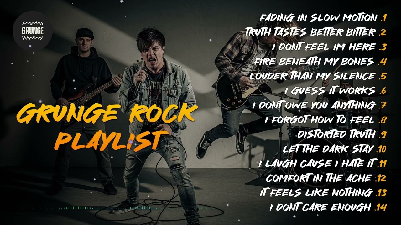 Grunge – Strong Voice and Guitar Energy | Grunge Playlist