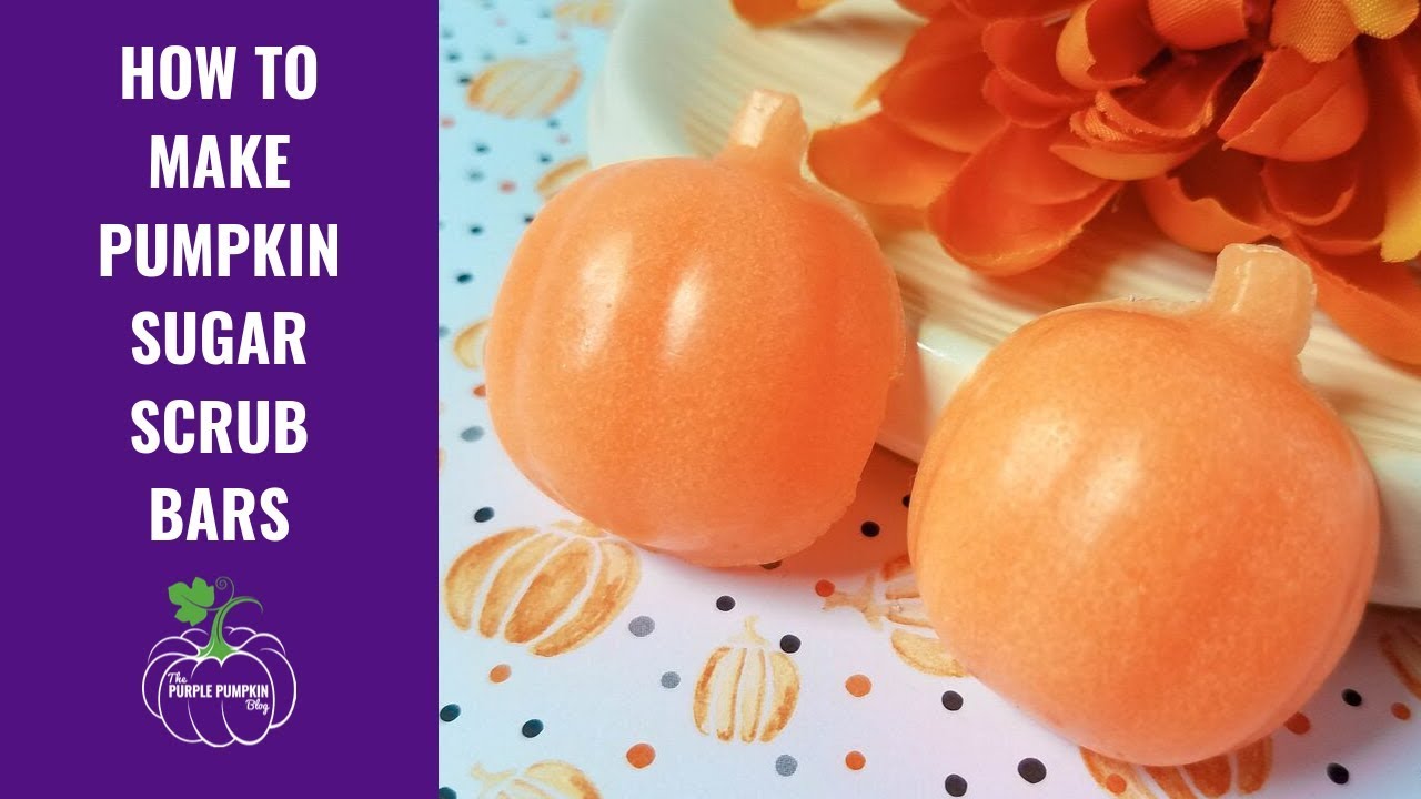 How To Make Homemade Pumpkin Sugar Scrub Bars